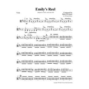 O'Connor, Mark - Emily's Reel for Violin, Viola, and Cello - Viola - Digital Download