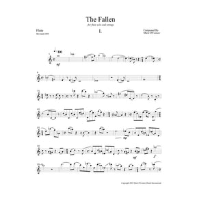 O'Connor, Mark - The Fallen for Flute and Strings - Flute Solo - Digital Download