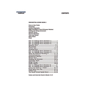 O'Connor Method for Orchestra Book I - Score - Digital Download