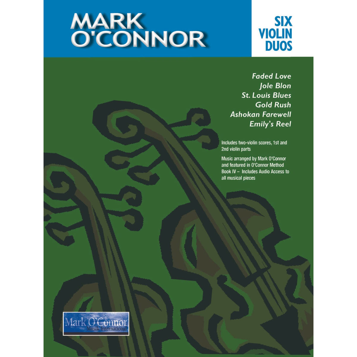Six Violin Duos - arranged by Mark O'Connor - Digital Download