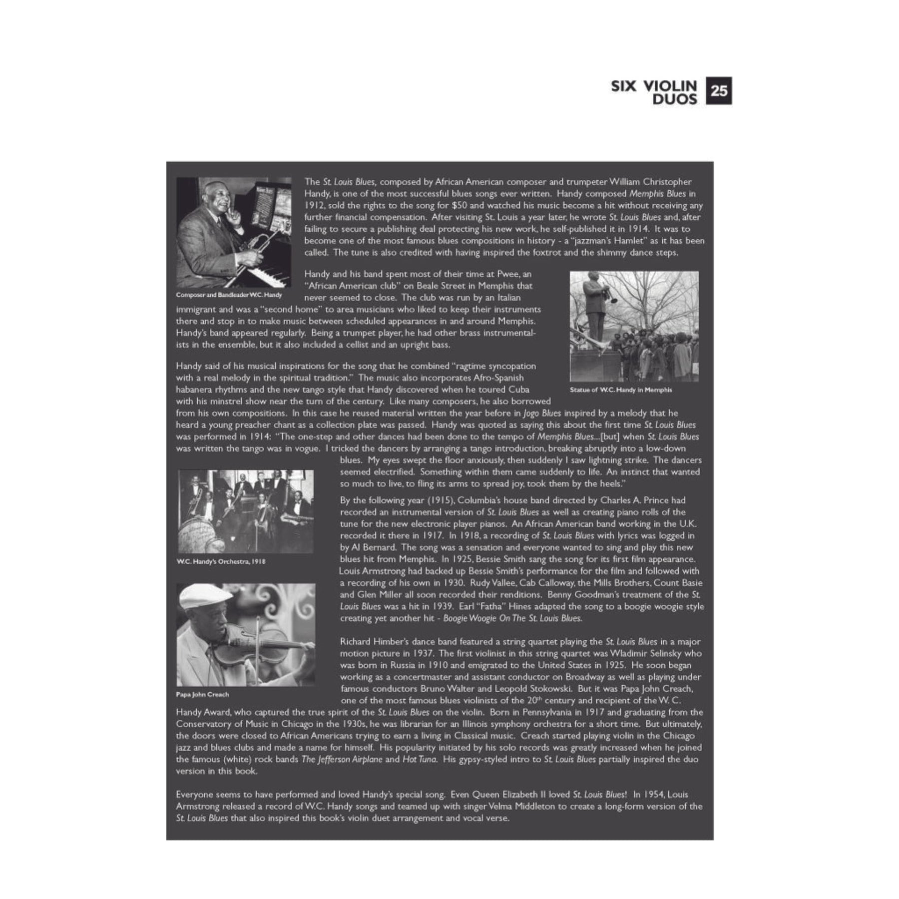 Six Violin Duos - arranged by Mark O'Connor - Digital Download