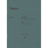 Jotter for Music and Notes - Mini Manuscript Paper - 4" x 5.75" - 32 pages - G. Henle Verlag