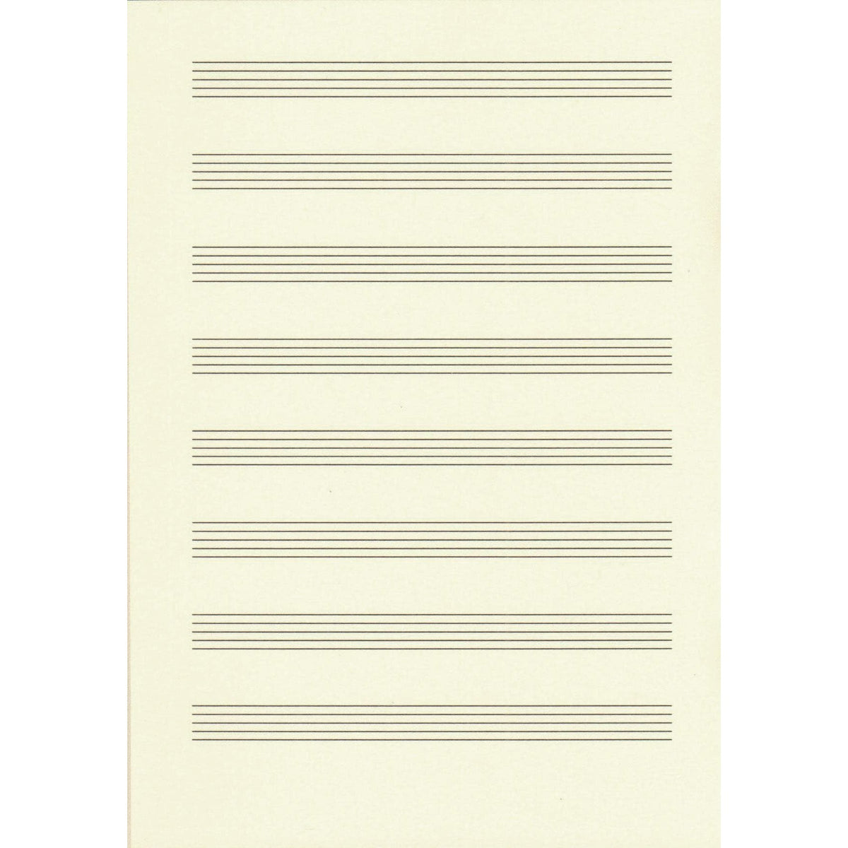Jotter for Music and Notes - Mini Manuscript Paper - 4" x 5.75" - 32 pages - G. Henle Verlag