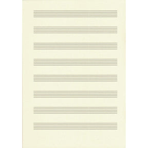 Jotter for Music and Notes - Mini Manuscript Paper - 4" x 5.75" - 32 pages - G. Henle Verlag