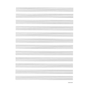 Standard Manuscript Paper. Published by Hal Leonard.