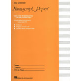 Deluxe Wirebound Manuscript Paper. Published by Hal Leonard.