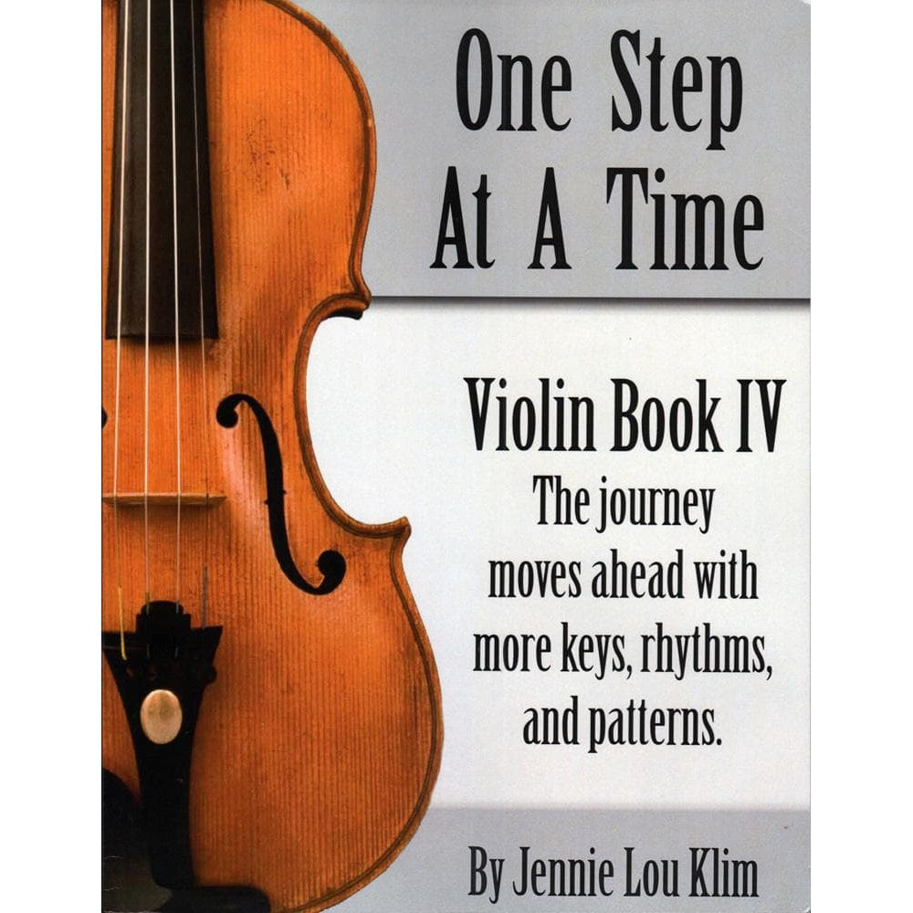 One Step At A Time - Jennie Lou Klim   Violin Bk 4