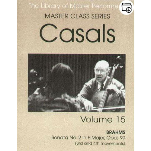 Pablo Casals Master Class Series Volume 15