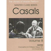 Pablo Casals Master Class Series Volume 8 DVD