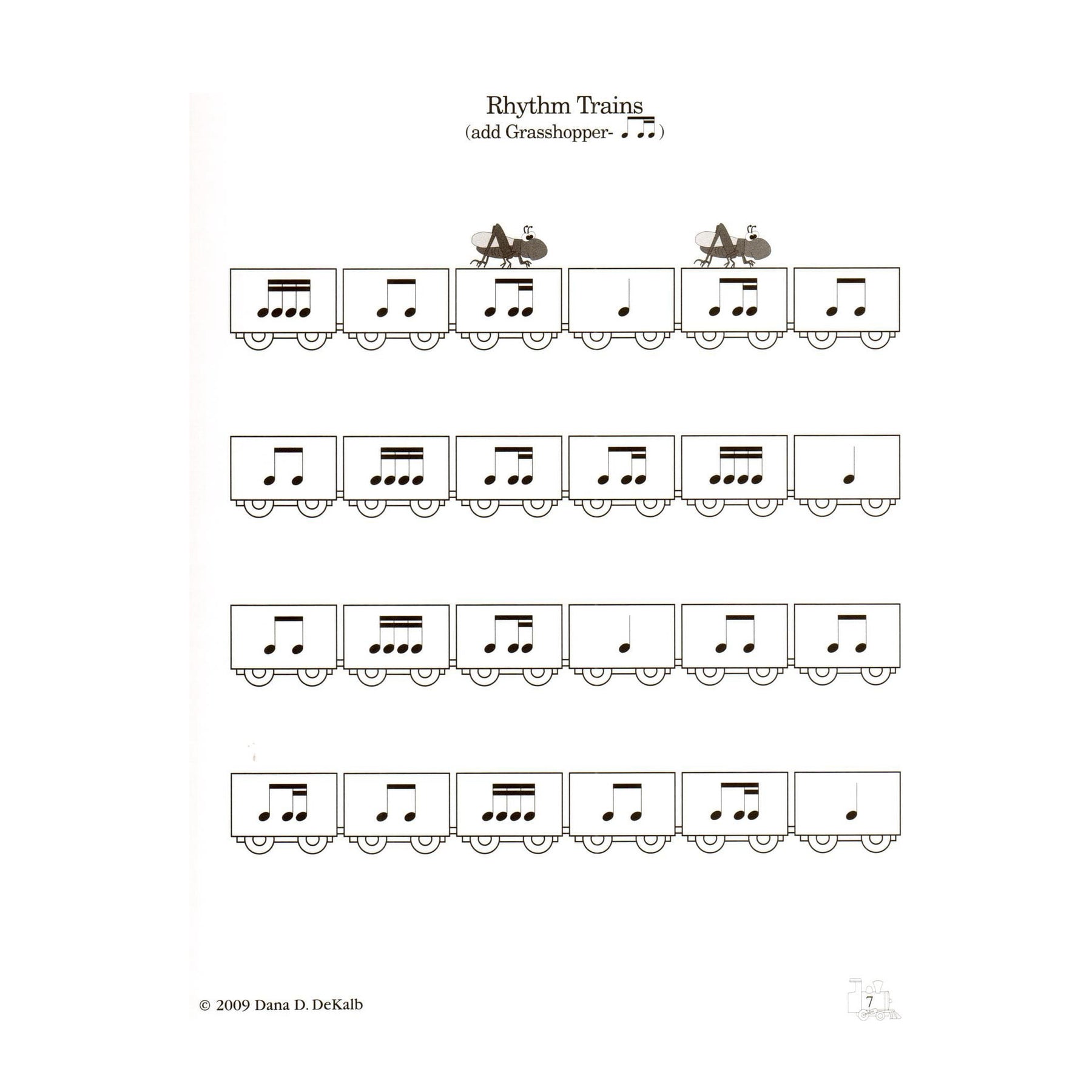 The Rhythm Train by Dana DeKalb Volume 1