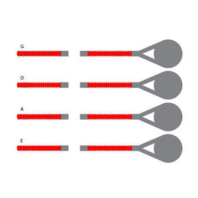 Thomastik-Infeld Spirocore Orchestra Double Bass String Set - 3/4 Size - Medium Gauge
