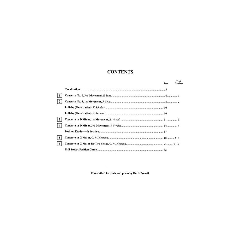 Suzuki Viola School Method Book and CD, Volume 4