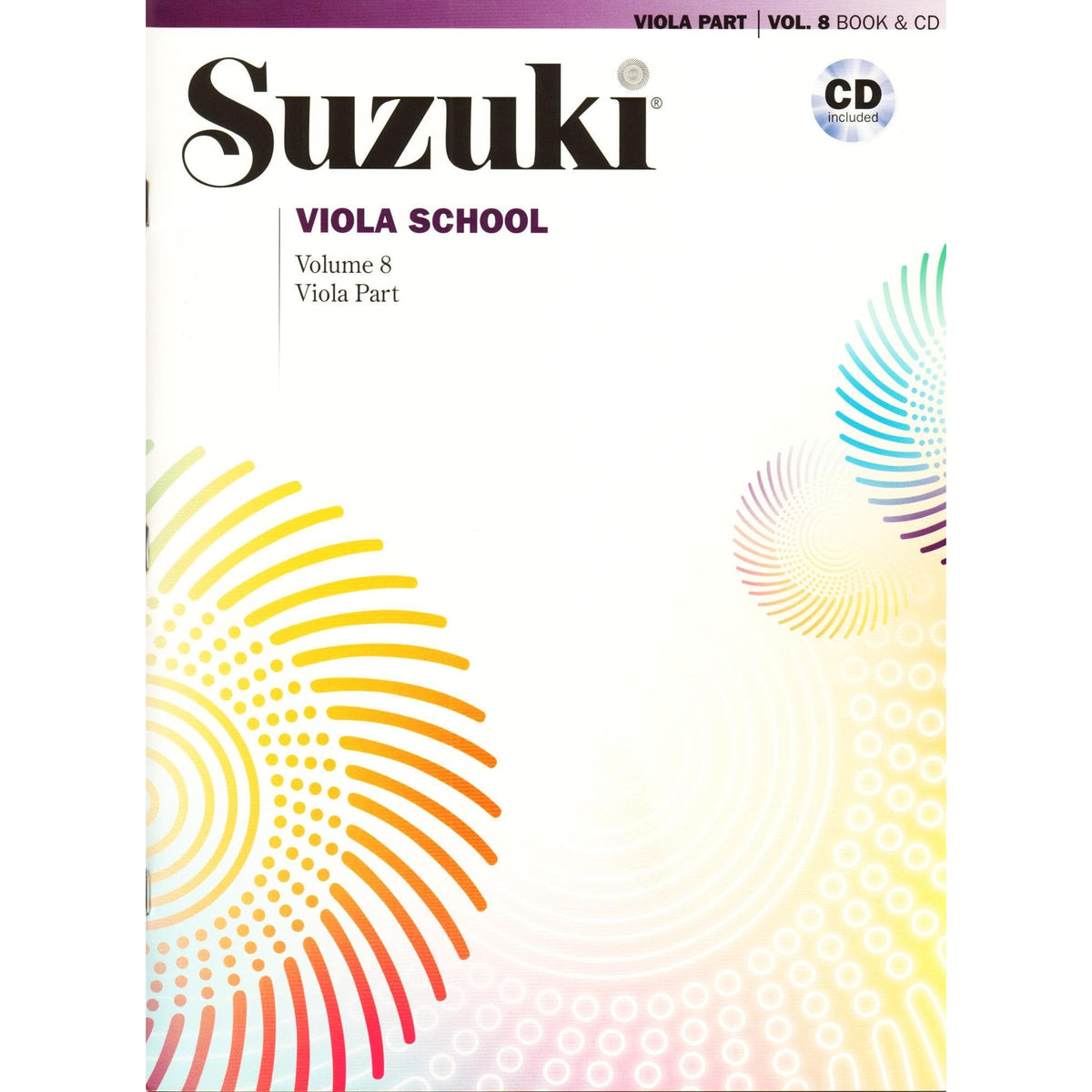 Suzuki Viola School Method Book and CD, Volume 8