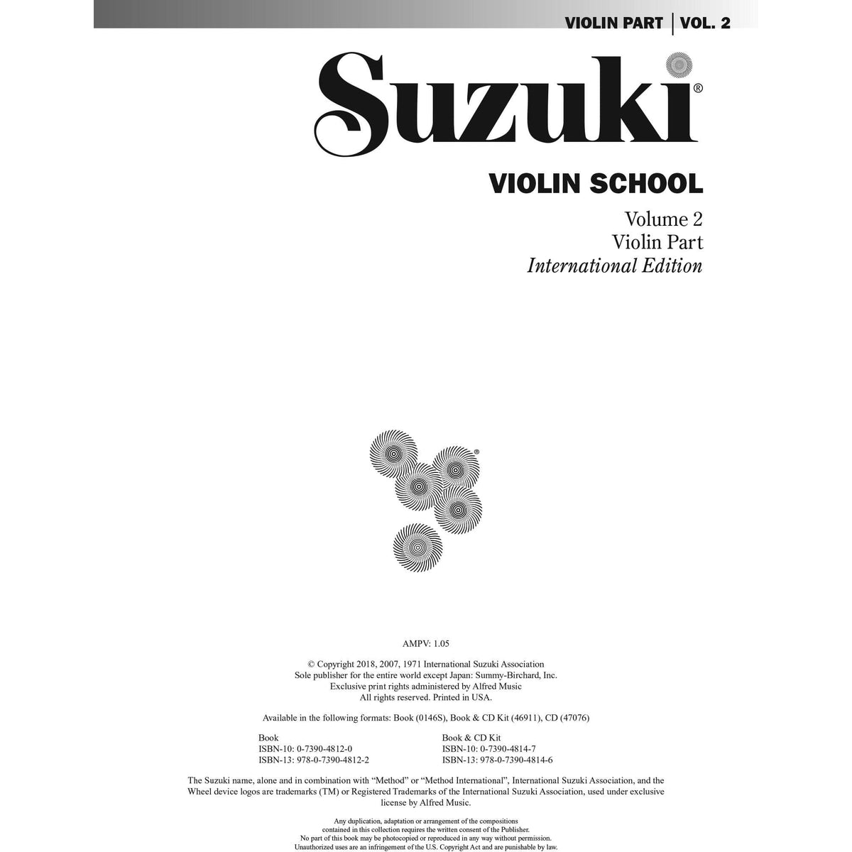 Suzuki Violin School Method Book and CD, Volume 2, Performed by Hilary Hahn