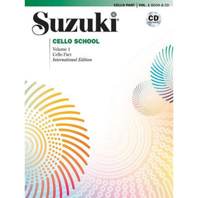 Suzuki Cello School Method Book and CD, Volume 1, Performed by Tsutsumi