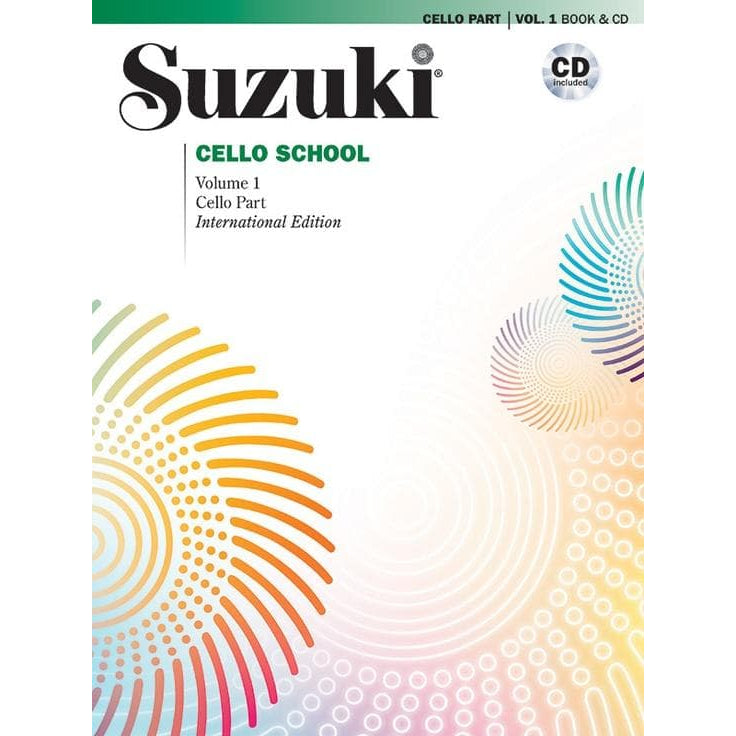 Suzuki Cello School Method Book and CD, Volume 1, Performed by Tsutsumi