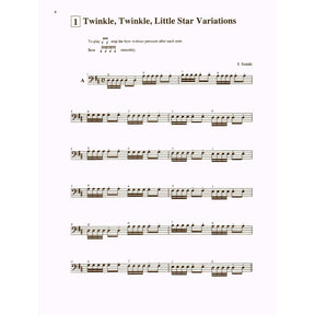 Suzuki Cello School Method Book and CD, Volume 1, Performed by Tsutsumi