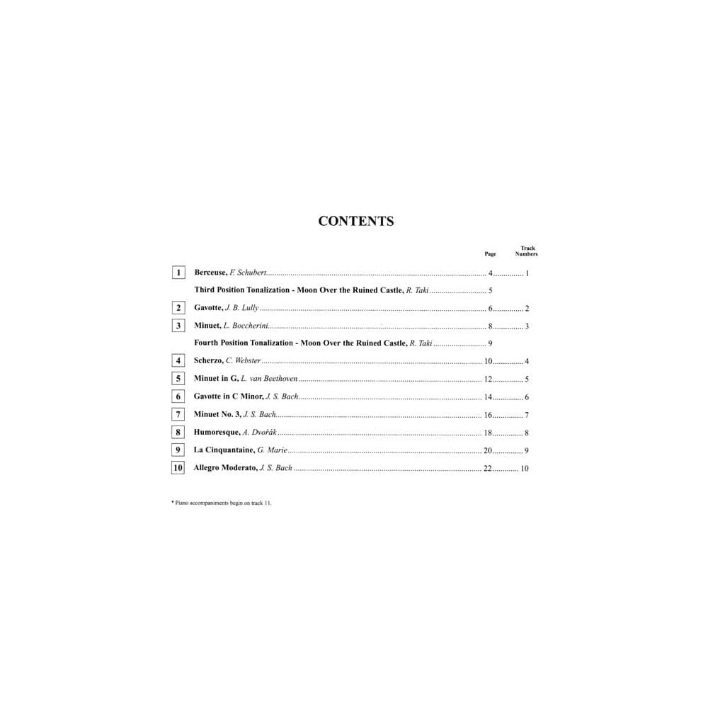 Suzuki Cello School Method Book and CD, Volume 3, Performed by Tsutsumi