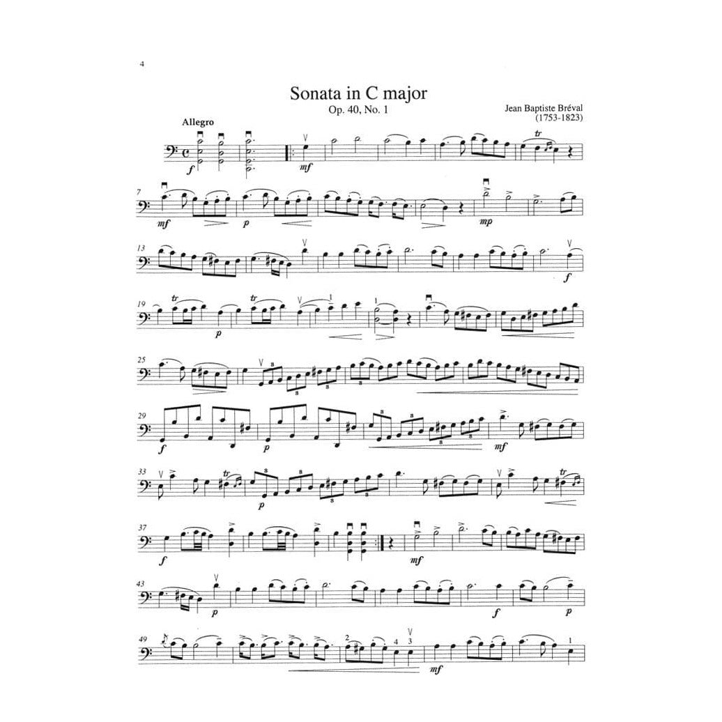 Suzuki Cello School Method Book and CD, Volume 4, Performed by Tsutsumi