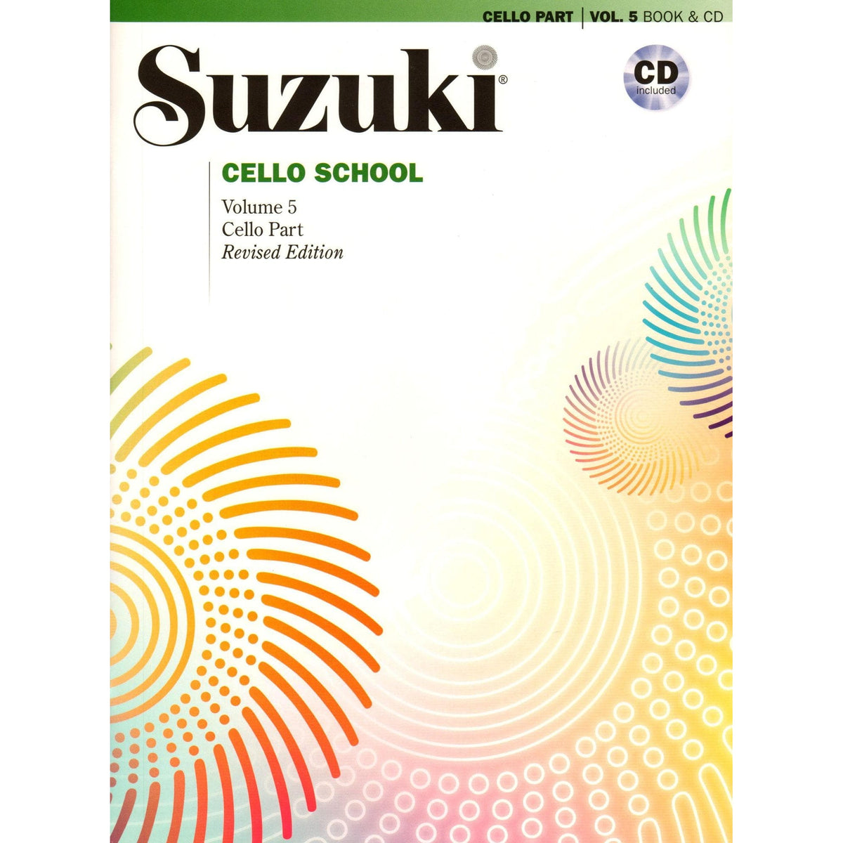 Suzuki Cello School Method Book and CD, Volume 5