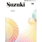 Suzuki Harp School Method Book and CD, Volume 4, Performed by Dastrup