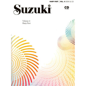 Suzuki Harp School Method Book and CD, Volume 4, Performed by Dastrup