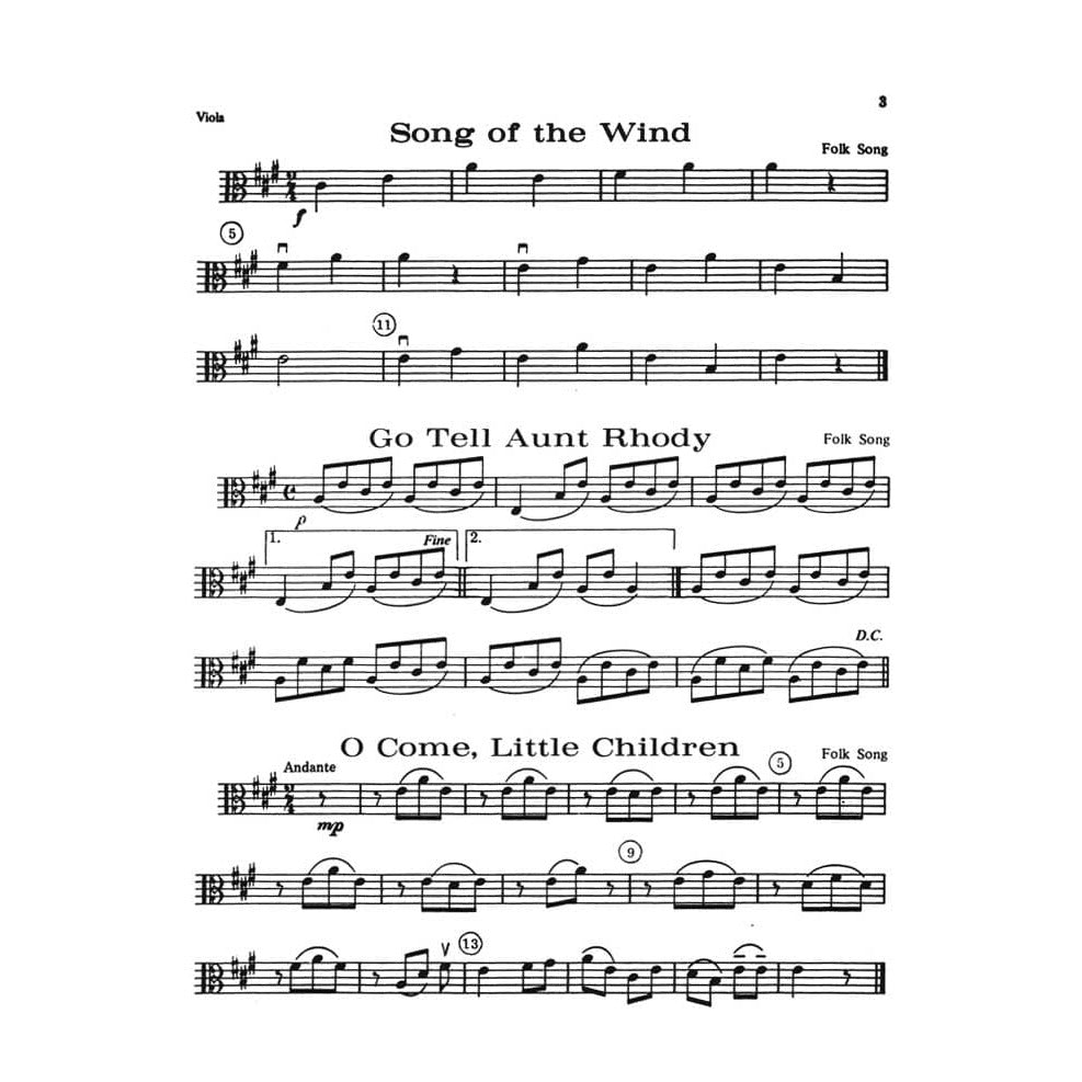 String Orchestra Accompaniments to Solos from Suzuki Violin School, Volumes 1 and 2 - Viola