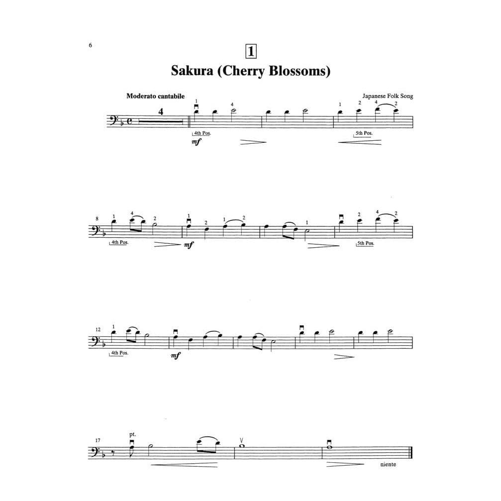 Suzuki Bass School Method Book and CD, Volume 2, Performed by Karr