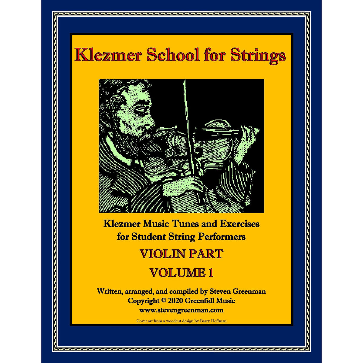 Greenman, Steven - Klezmer School for Strings Volume 1 - Violin Music