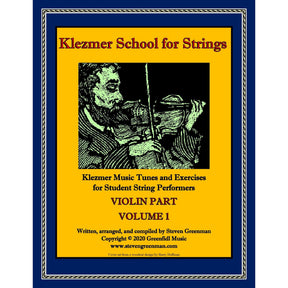Greenman, Steven - Klezmer School for Strings Volume 1 - Violin Music