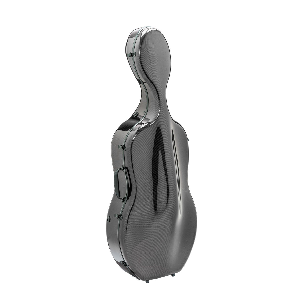 SL Montagnana Carbon Hybrid Cello Case Silver Grey