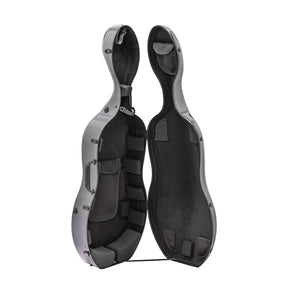 SL Montagnana Carbon Hybrid Cello Case Silver Grey
