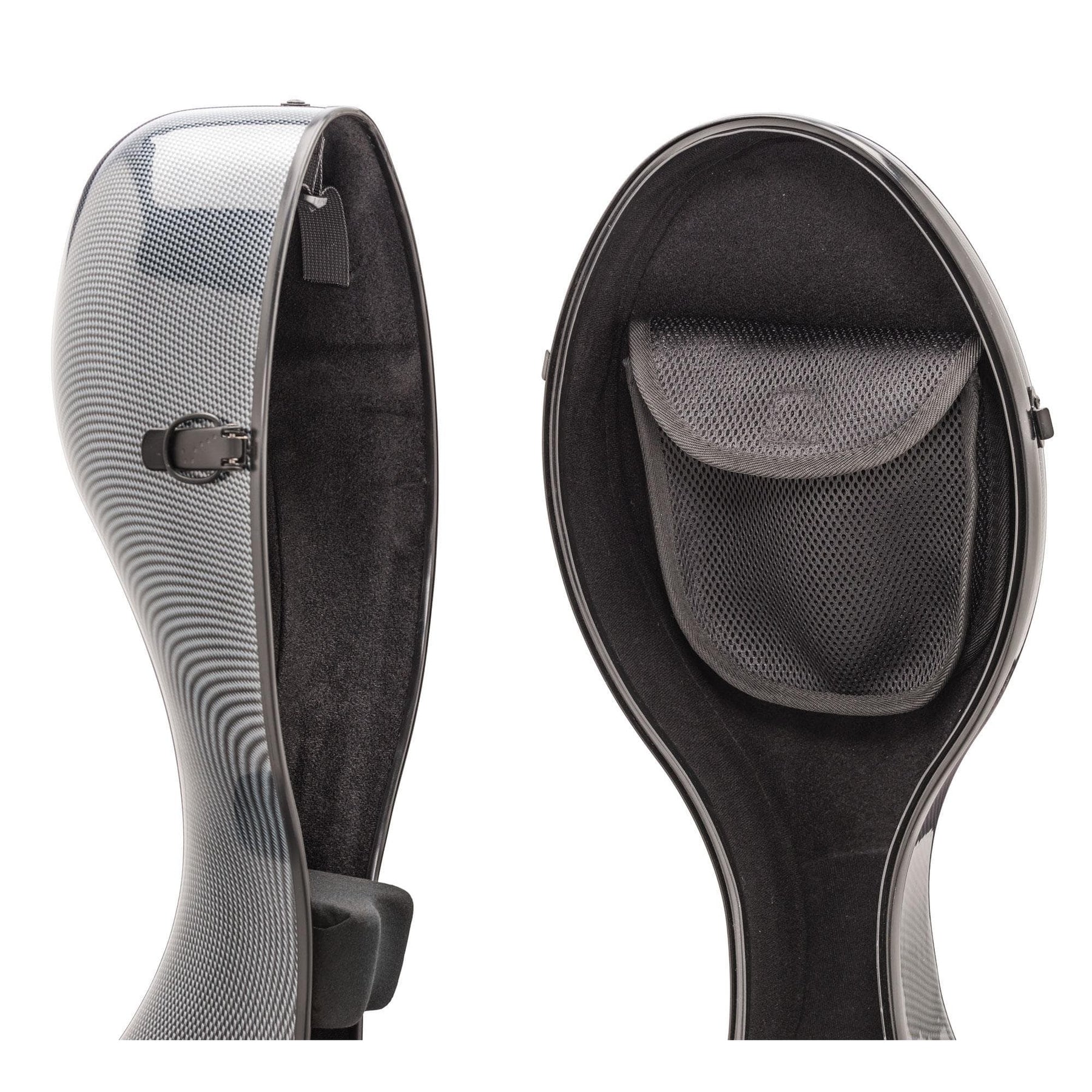 SL Montagnana Carbon Hybrid Cello Case Silver Grey