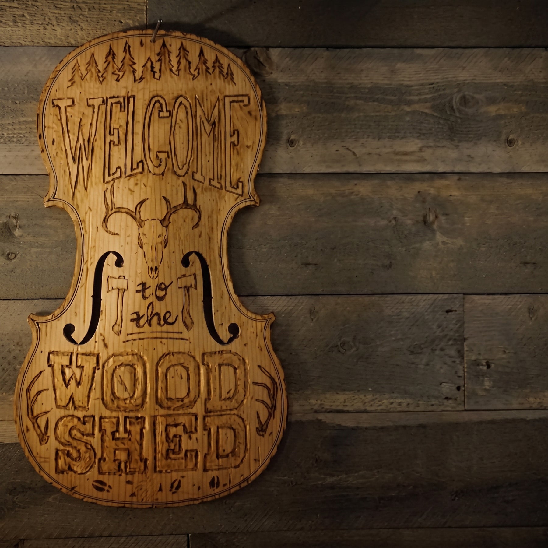 Violin Top Gift Plaque