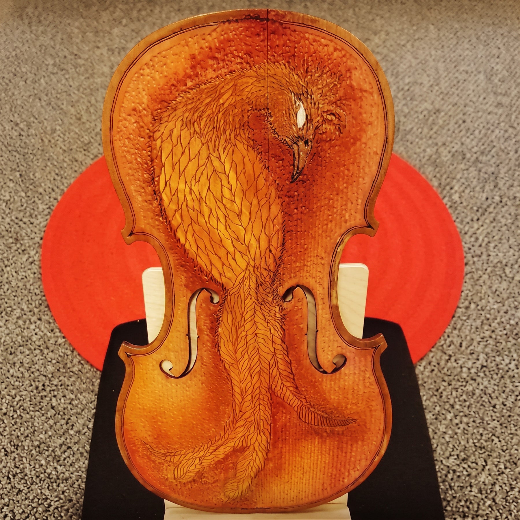 Violin Top Gift Plaque