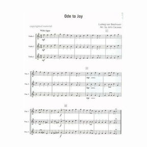 More Trios for Violins: 22 Distinctive Arrangements of Famous Music - arranged by John Cacavas - Alfred Edition