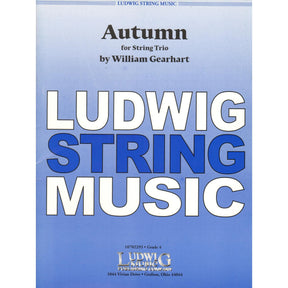 Gearhart, Livingston - Autumn for String Trio - Violin, Viola, and Cello - Ludwig Music Publishing