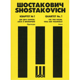 Shostakovich, Dmitri - Quartet No 1 in C, Op 49 Score Published by DSCH