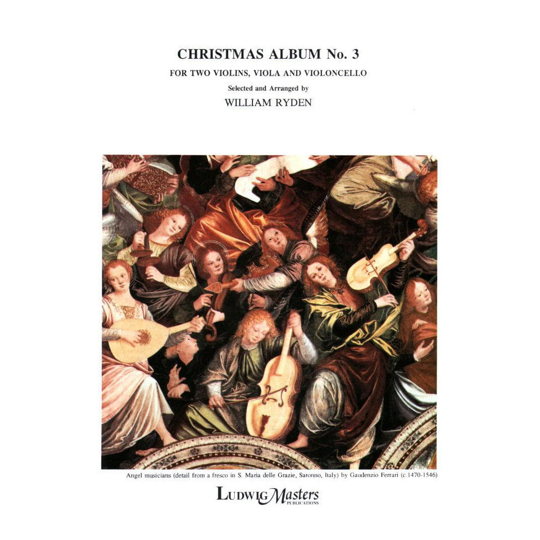 Ryden, William - Christmas Album No. 3 For String Quartet - Masters Music Publishing