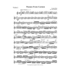 Bizet, Georges - Themes from Carmen for String Quartet