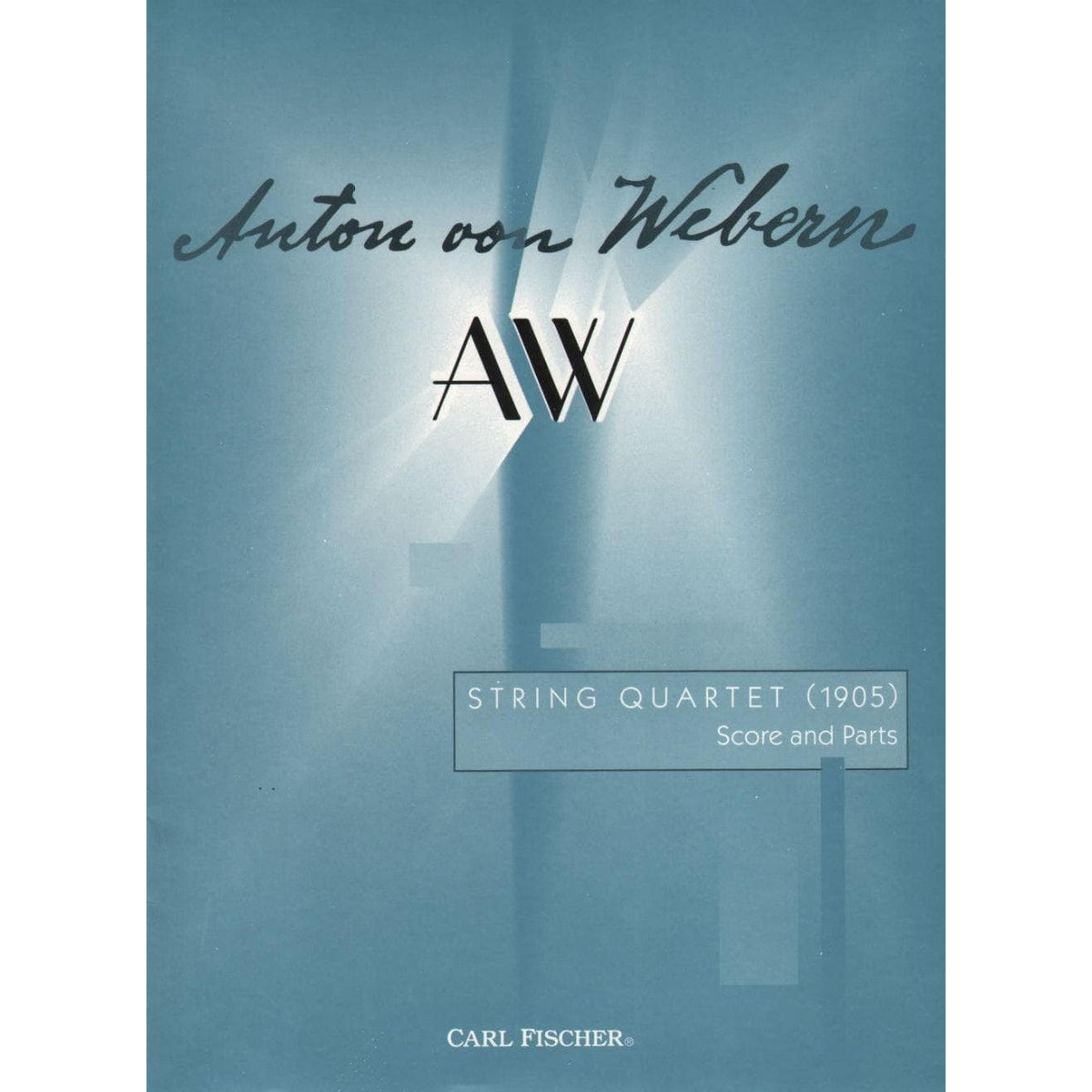 Webern - String Quartet (1905) Published by Carl Fischer