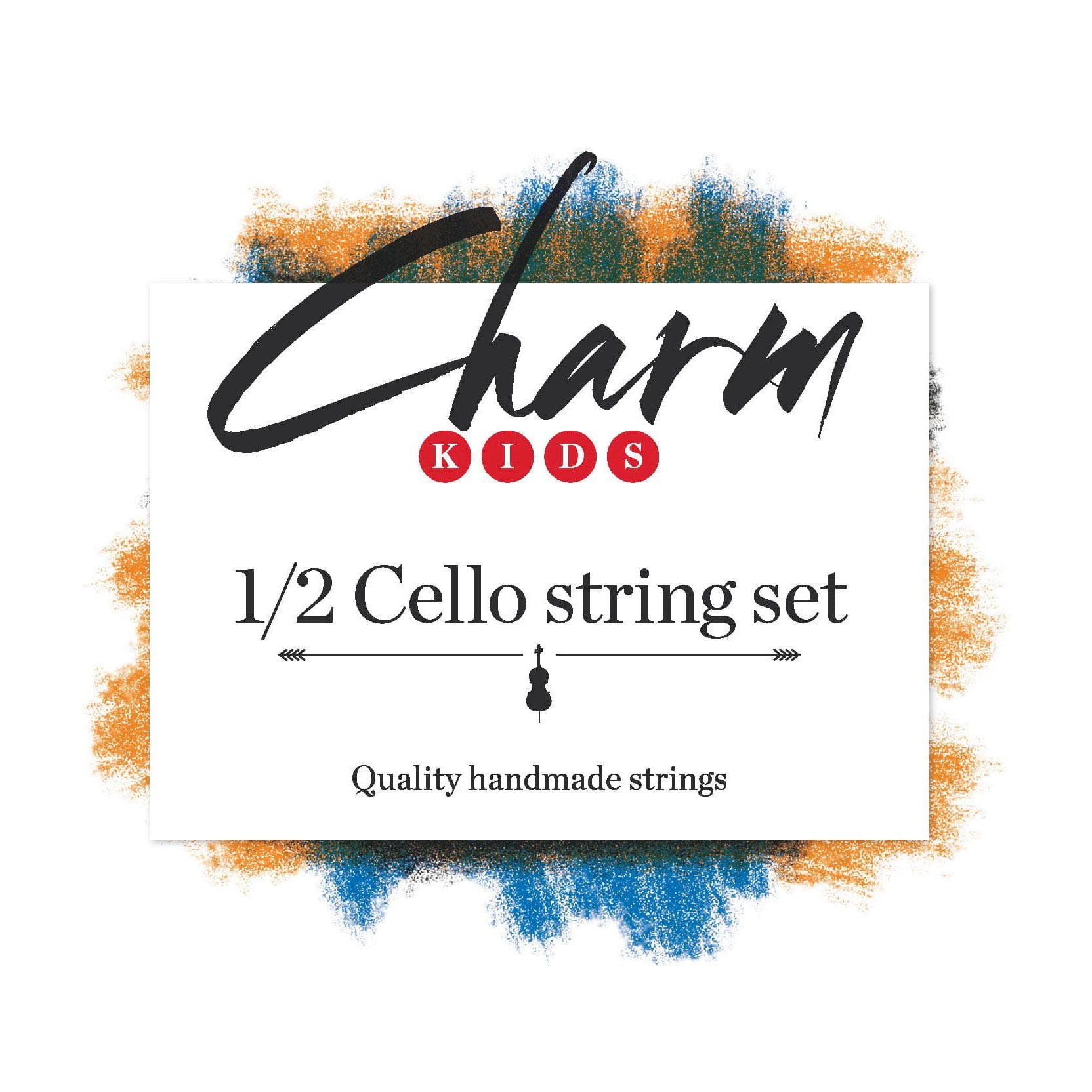 Charm Cello String Set 1/2 Size Medium