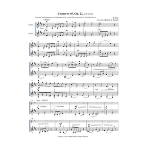 Yasuda, Martha - Concerto Melodies For Two Violins, Volume II, 2nd Edition  - Digital Download