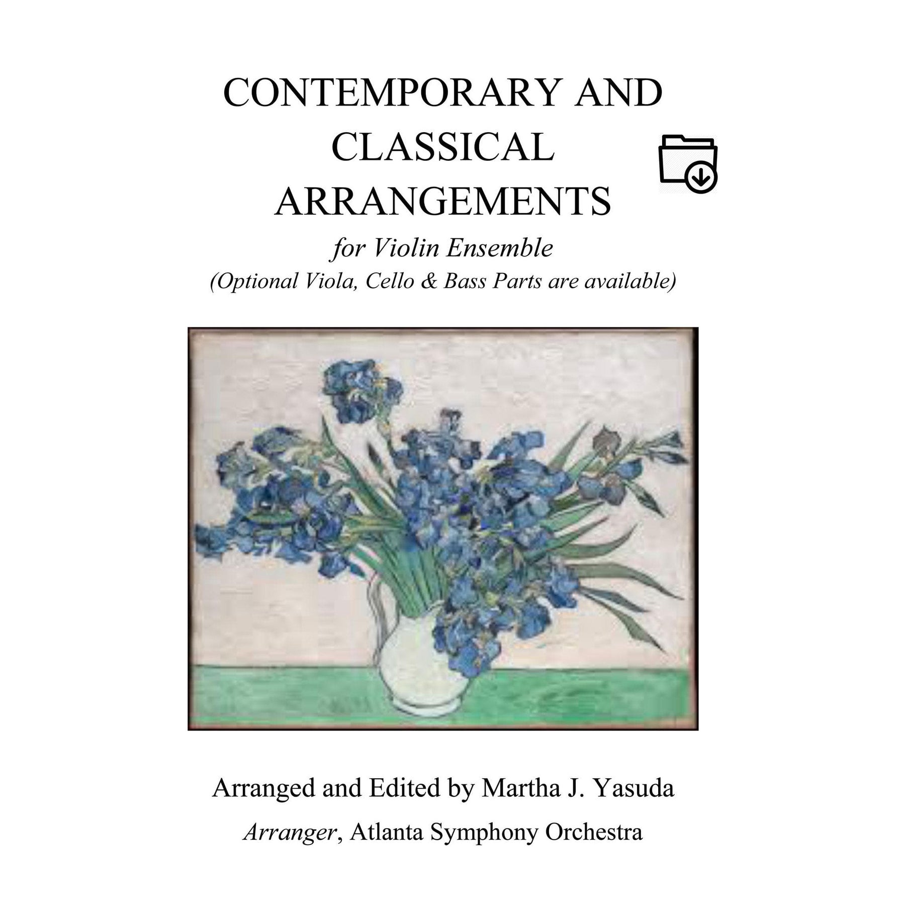 Yasuda, Martha - Contemporary and Classical Arrangements for Violin Ensemble - Digital Download