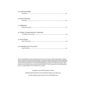 Yasuda, Martha - Contemporary and Classical Arrangements for Violin Ensemble - Digital Download