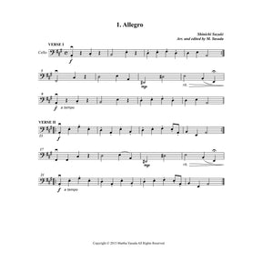 Yasuda - Contemporary & Classical Arr. for Violin Ensemble (Accomp ONLY) - Dig. Download
