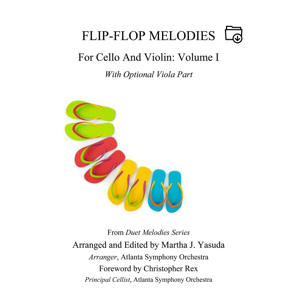 Yasuda, Martha - Flip-Flop Melodies For Cello and Violin, Volume I, 2nd Edition - Digital Download