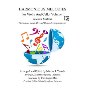 Yasuda, Martha - Harmonious Melodies For Violin and Cello, Volume I, 2nd Edition - Digital Download
