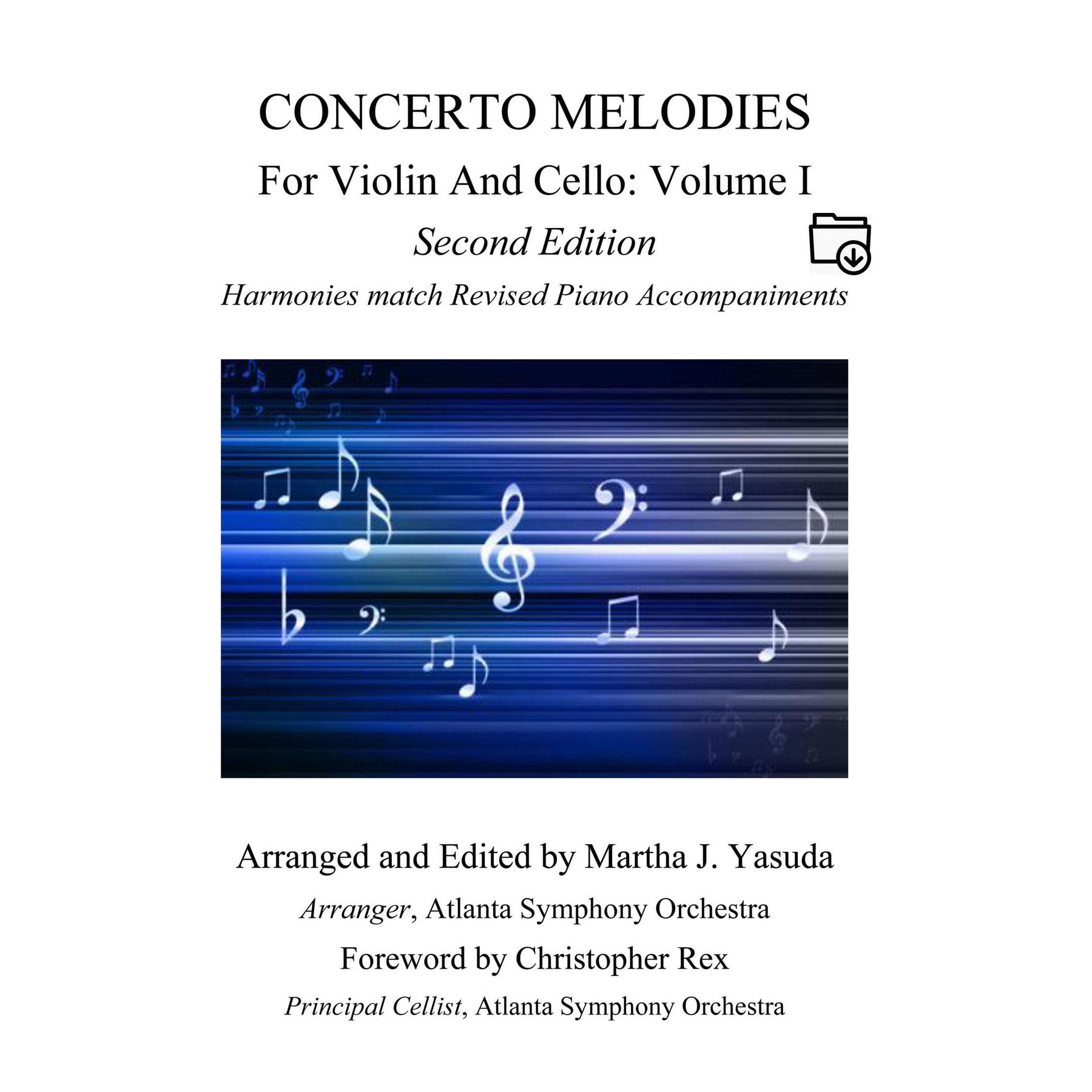 Yasuda, Martha - Concerto Melodies For Violin And Cello, Volume I, 2nd Edition - Digital Download