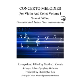 Yasuda, Martha - Concerto Melodies For Violin And Cello, Volume I, 2nd Edition - Digital Download